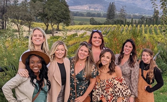 Wine tour group in Paso Robles