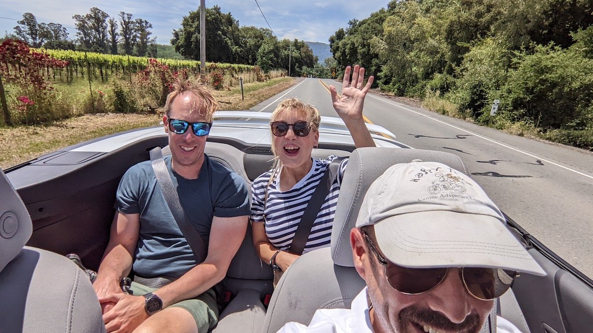 Lodi wine tour guests