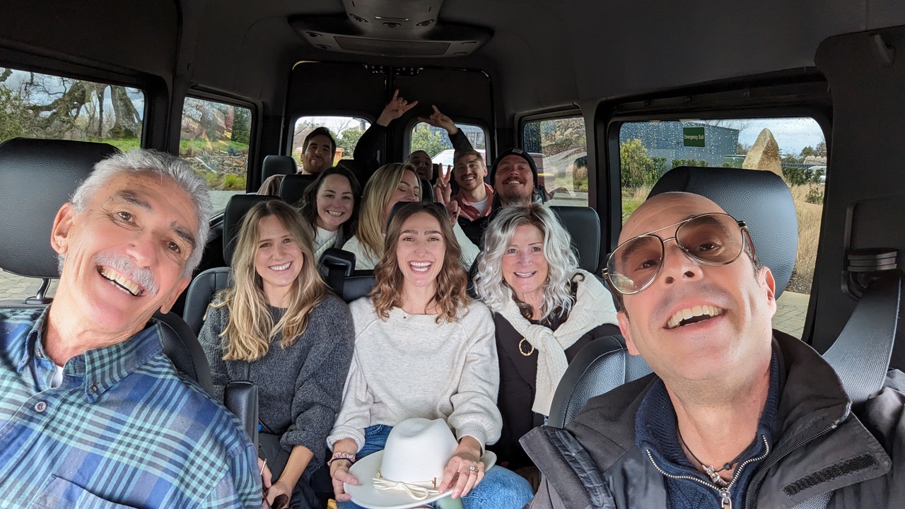Lodi wine tour guests