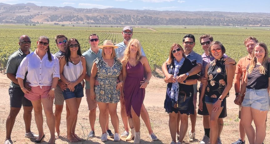 Santa Barbara wine tour guests